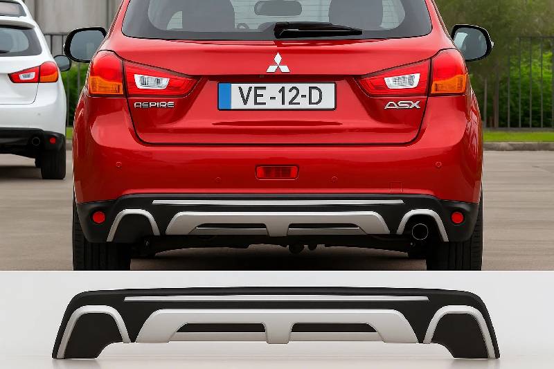 Задня накладка (2013-2015) Mitsubishi ASX 2010-2023 рр.