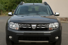Накладки на дзеркала варіант 1 (2 шт, ABS) Хромований пластик Renault Duster 2008-2017 рр.