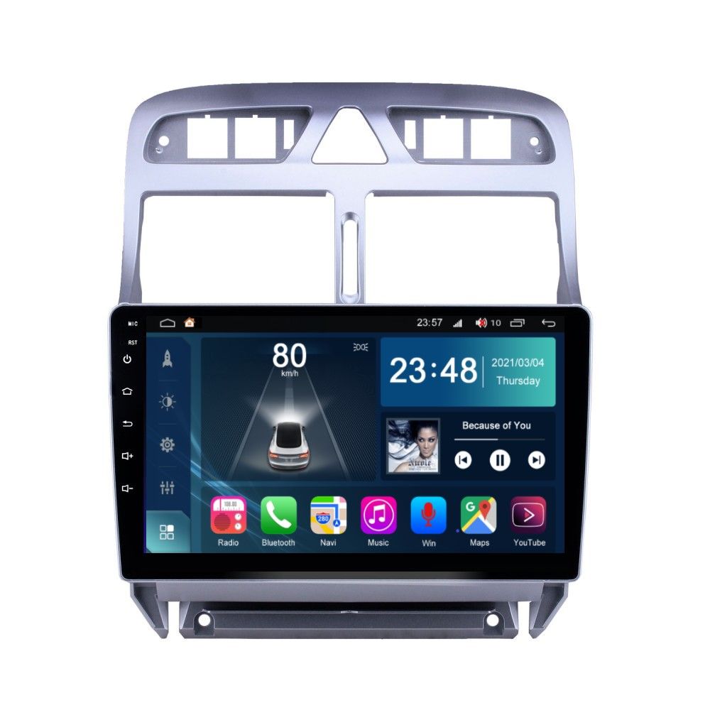 Штатна магнітола Torssen Peugeot 307 02-13 FL9 4+64Gb 4G Carplay DSP