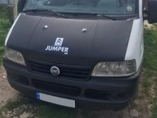 Чохол капота (напис Jumper) На повний капот, 1995-2001 Peugeot Boxer 1994-2006 рр.