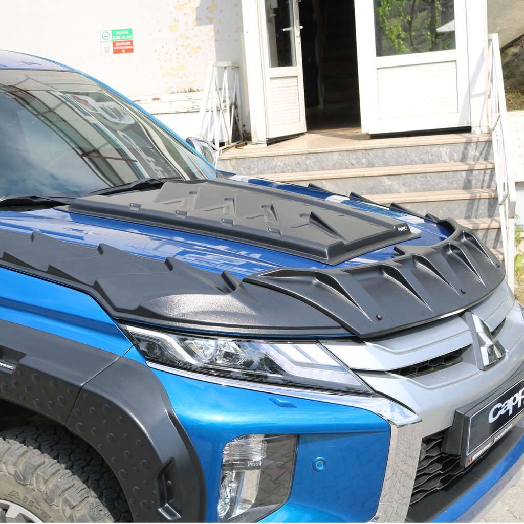Комплект накладок на капот DRAGON (2019+, 3 шт) Mitsubishi L200 2015-2024 гг.