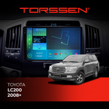 Штатна магнітола Torssen 2K Toyota LC200 2008+ F10464 4G Carplay DSP