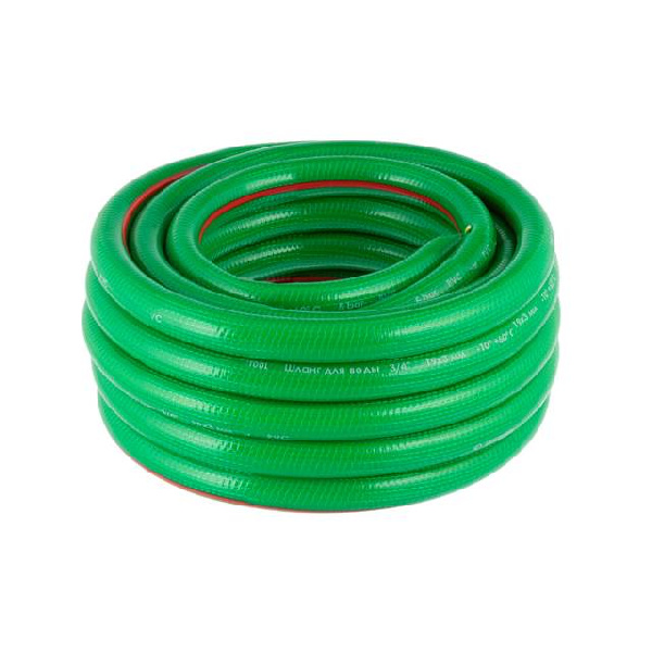 Шланг для воды четырехслойный, 3/4, 10 м, армированный PVC.