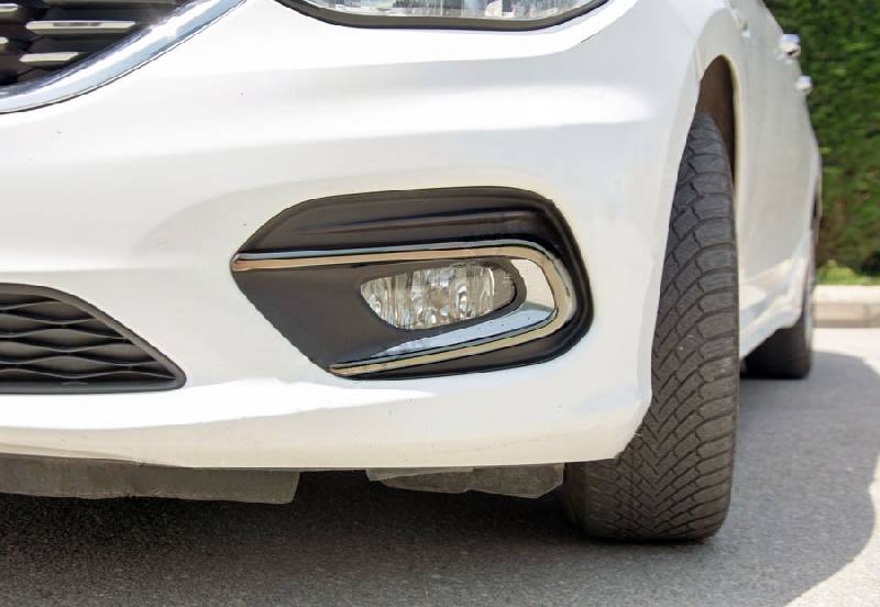 Окантовка протитуманних ліхтарів (2016-2020) ABS-хром Fiat Tipo 2016- рр.