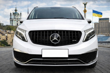 Передня решітка GT Panamericana Black (2014-2019 для V-class) Mercedes Vito/V-class W447 2014- рр.