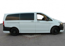 Бокові пороги (під фарбування) ExtraLong, 1 зсувні двері Mercedes Vito/V-class W447 2014- рр.