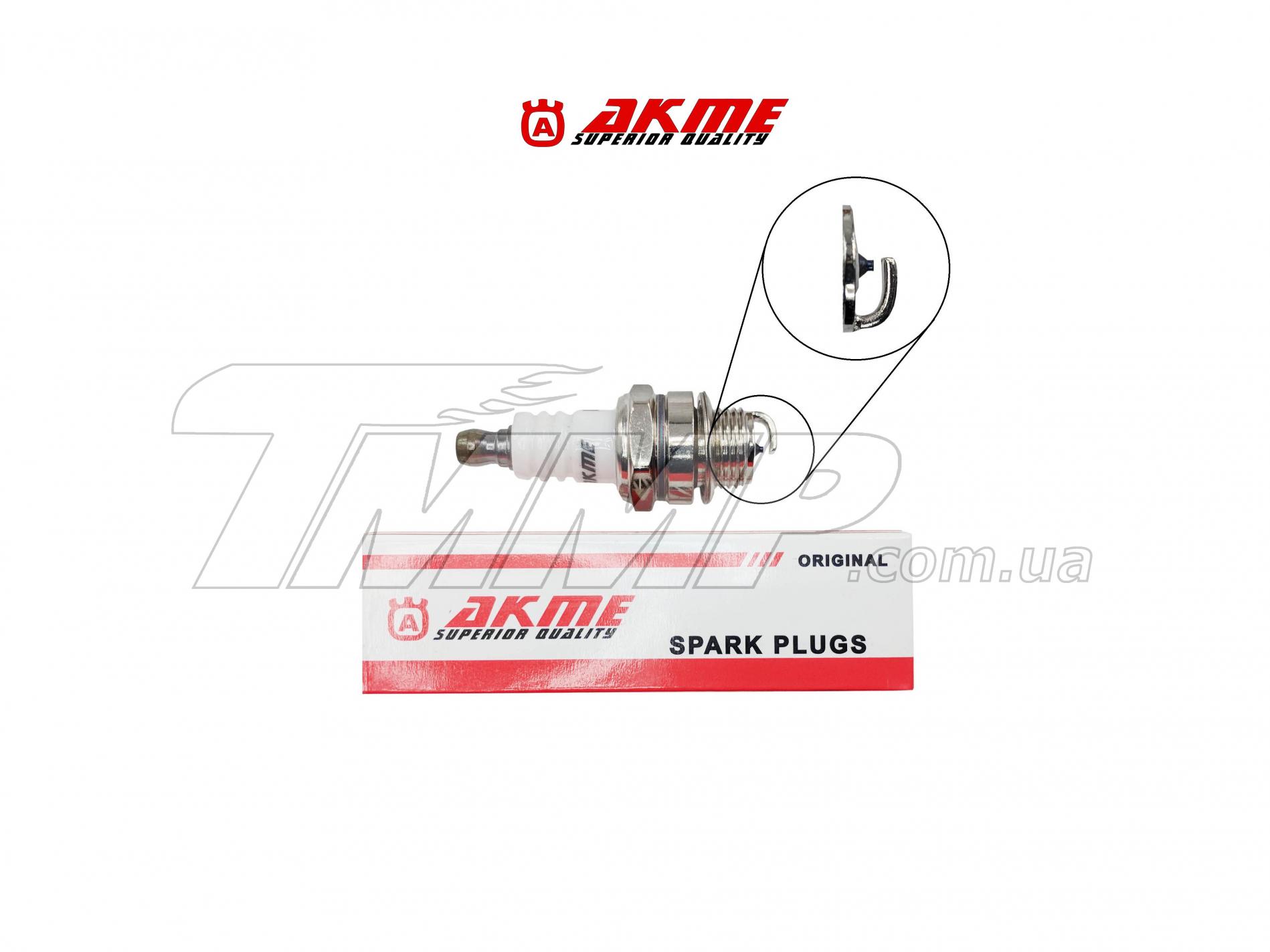 Свічка б/п L6TC M14*1,25 9,5mm AKME Premium WHITE EVO-5