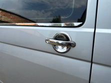 Накладки під ручки (нерж) 4 штуки. Carmos - турецька сталь Volkswagen T5 2010-2015 рр.