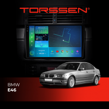 Штатна магнітола Torssen 2K BMW e46 F9432 4G Carplay DSP