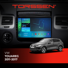 Штатна магнітола Torssen VW Touareg 2011-2017 FL9 4+64Gb 4G Carplay DSP