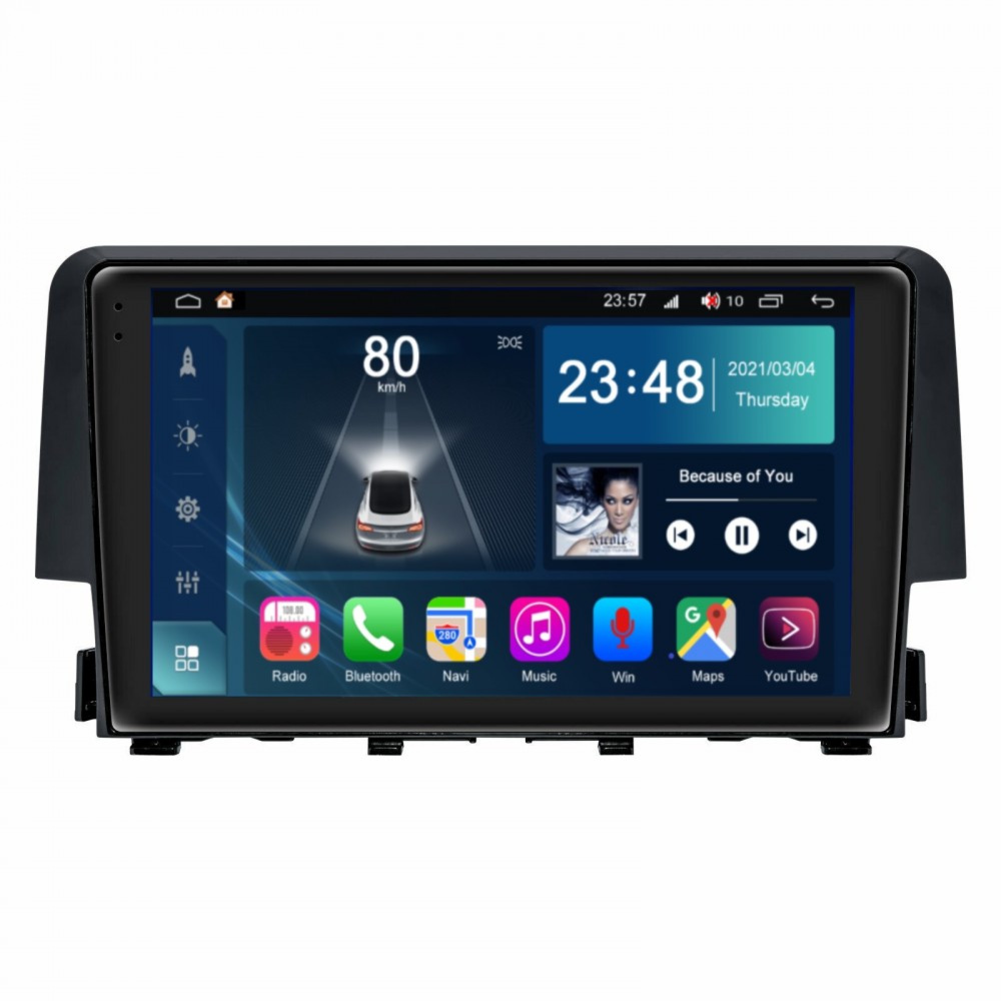 Штатна магнітола Torssen Honda Civic 16-18 F9332 4G Carplay