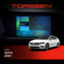 Штатна магнітола Torssen VW Jetta 2018+ FL10 4+64Gb 4G Carplay DSP