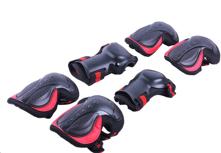 Щитки (наколенники + налокотники + защита ладони) 6 шт size M L55 AMG