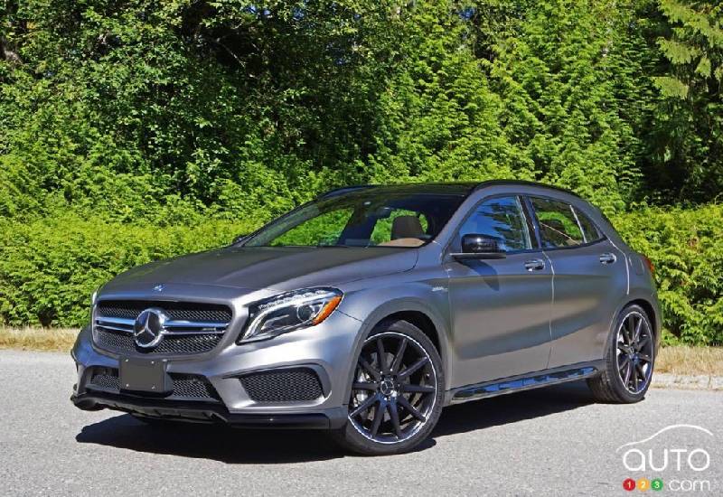 Комплект обвісів AMG Mercedes GLA X156 2014-2019 рр.