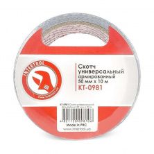 Скотч универсальный армированный 50 мм*10 м INTERTOOL