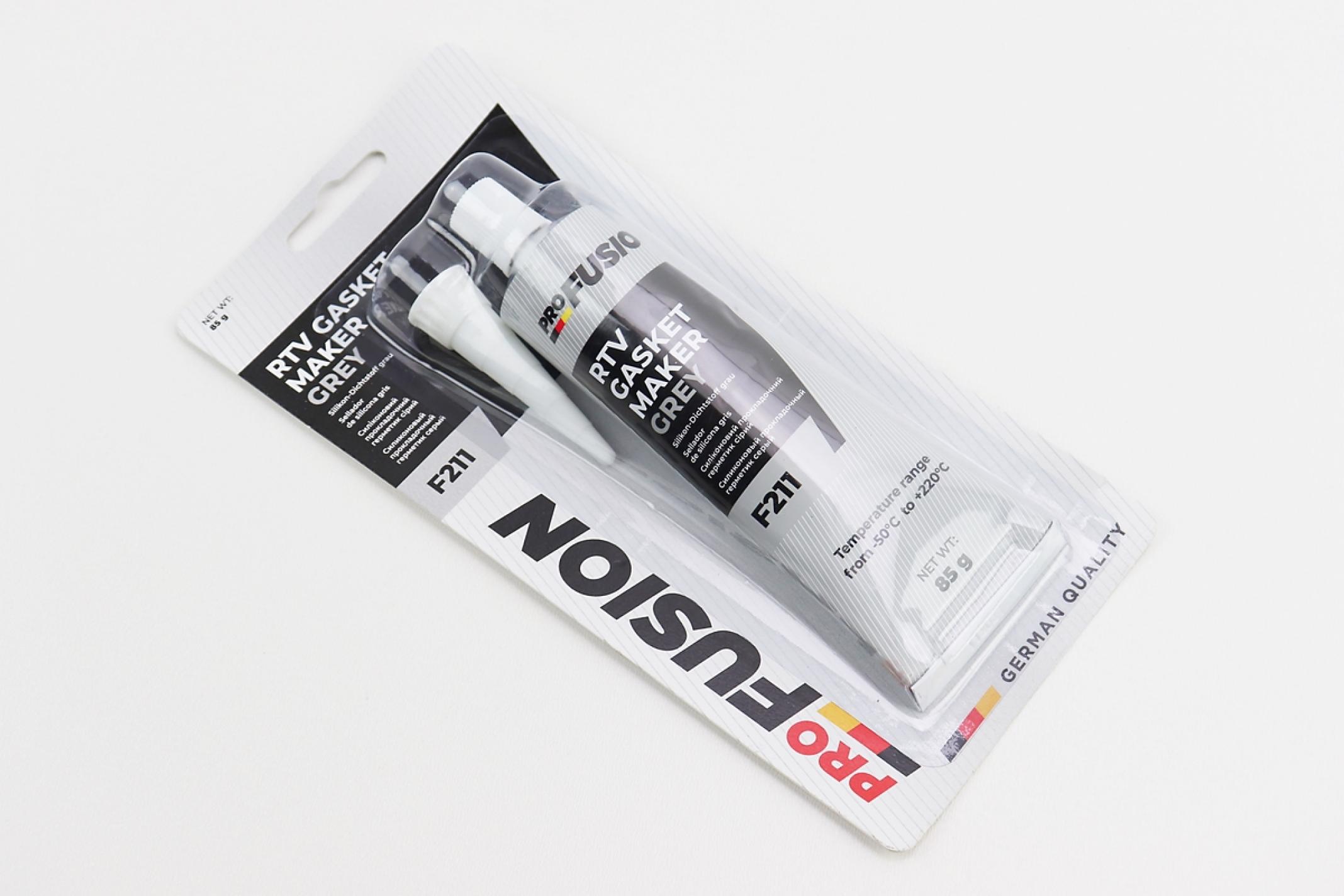 Герметик силиконовый высокотемпературный СЕРЫЙ `Gasket Maker GREY ` 85g KS