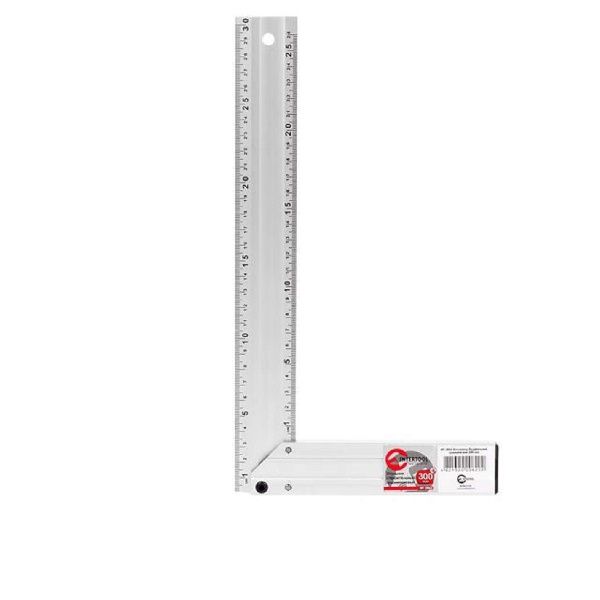 Угольник строительный алюминиевый 300мм