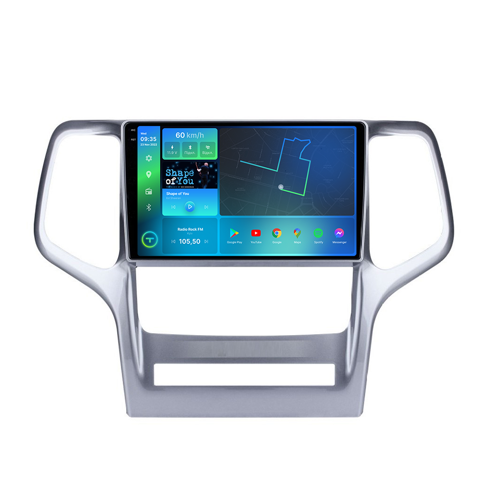 Штатна магнітола Torssen 2K Jeep Grand Cherokee 08-12 F98256 4G Carplay DSP