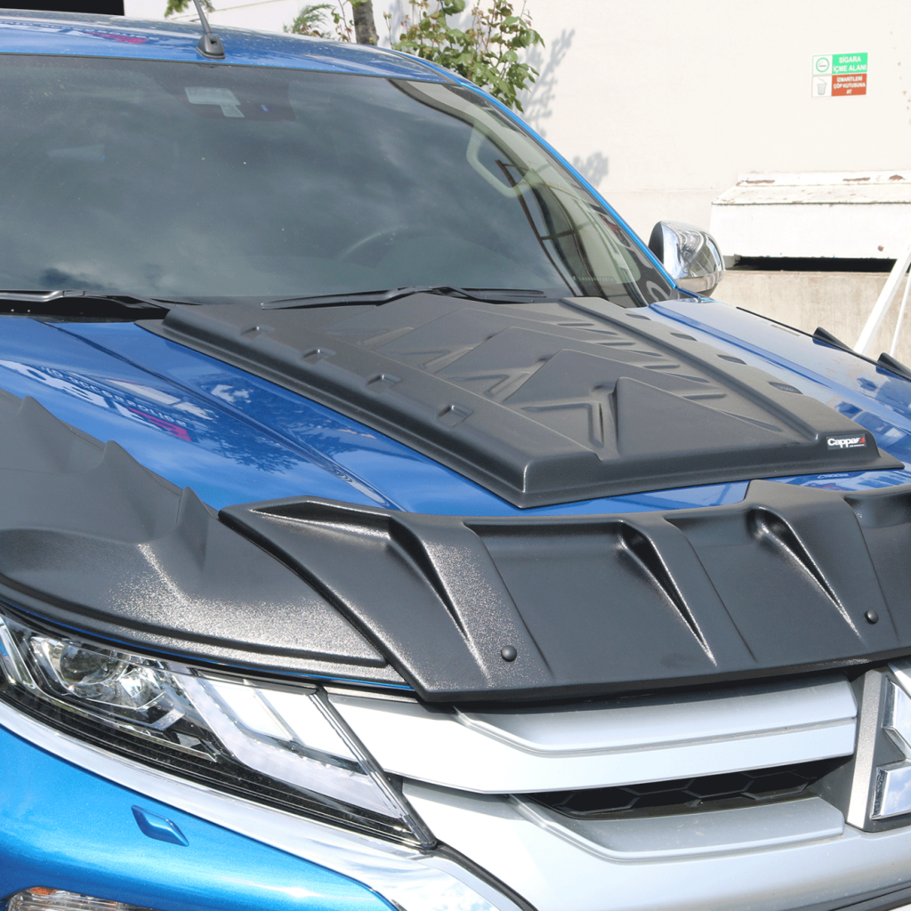 Накладка на капот (ABS) Mitsubishi L200 2015-2024 гг.