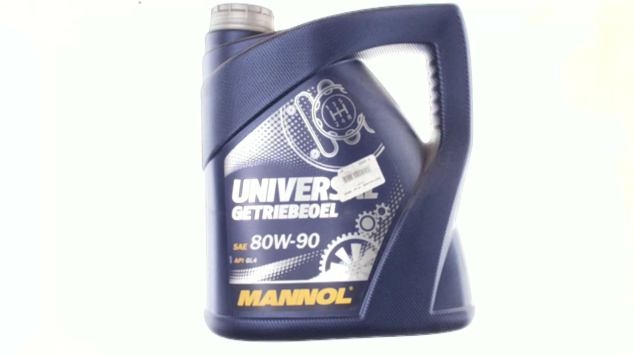 Олія трансмісійна, 4л (80W-90, Universal Getriebeoel API GL 4) MANNOL