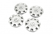 Ковпаки сірі ABS R16 (1-катковий, 4 шт) Mercedes Sprinter W906 2006-2018 рр.