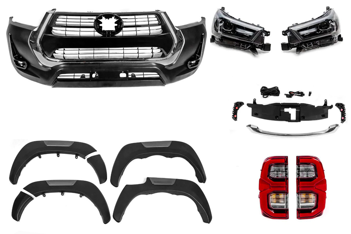 Комплект рестайлінгу в 2022 рік (для 2015-2020) для Toyota Hilux 2015- рр