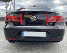 Кромка багажника (нерж.) Volkswagen Passat СС 2008-2017 рр.