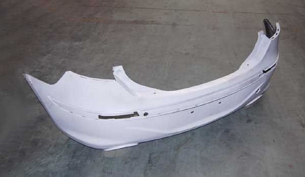 Бампер задній (хетчбек) Chery M12