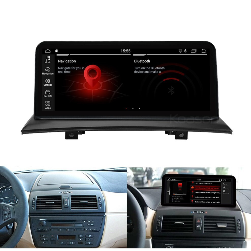 Штатная магнитола Torssen BMW X3 E83 04-10 Low Idrive 10.25'' 4/64Gb