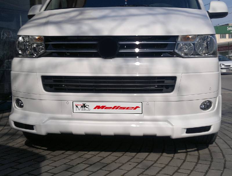 Накладка на передній бампер Sport 2 (під фарбування) Volkswagen T5 2010-2015 рр.