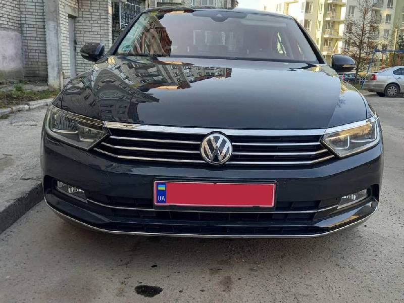 Накладка на фари і смужка (3 шт, нерж) OmsaLine - Італійська нержавійка Volkswagen Passat B8 2015-2023 рр.