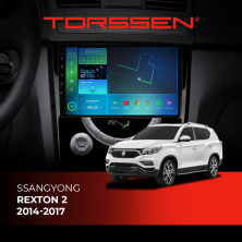 Штатна магнітола Torssen SsangYong Rexton 2 14-17 F9432 4G Carplay DSP