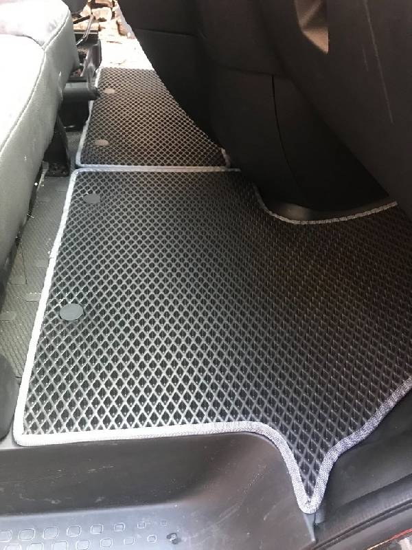 Килимки (2 шт, EVA, чорні) Renault Trafic 2015- рр.