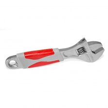 Ключ разводной 150 мм, изолированная рукоятка, никелевое покрытие INTERTOOL