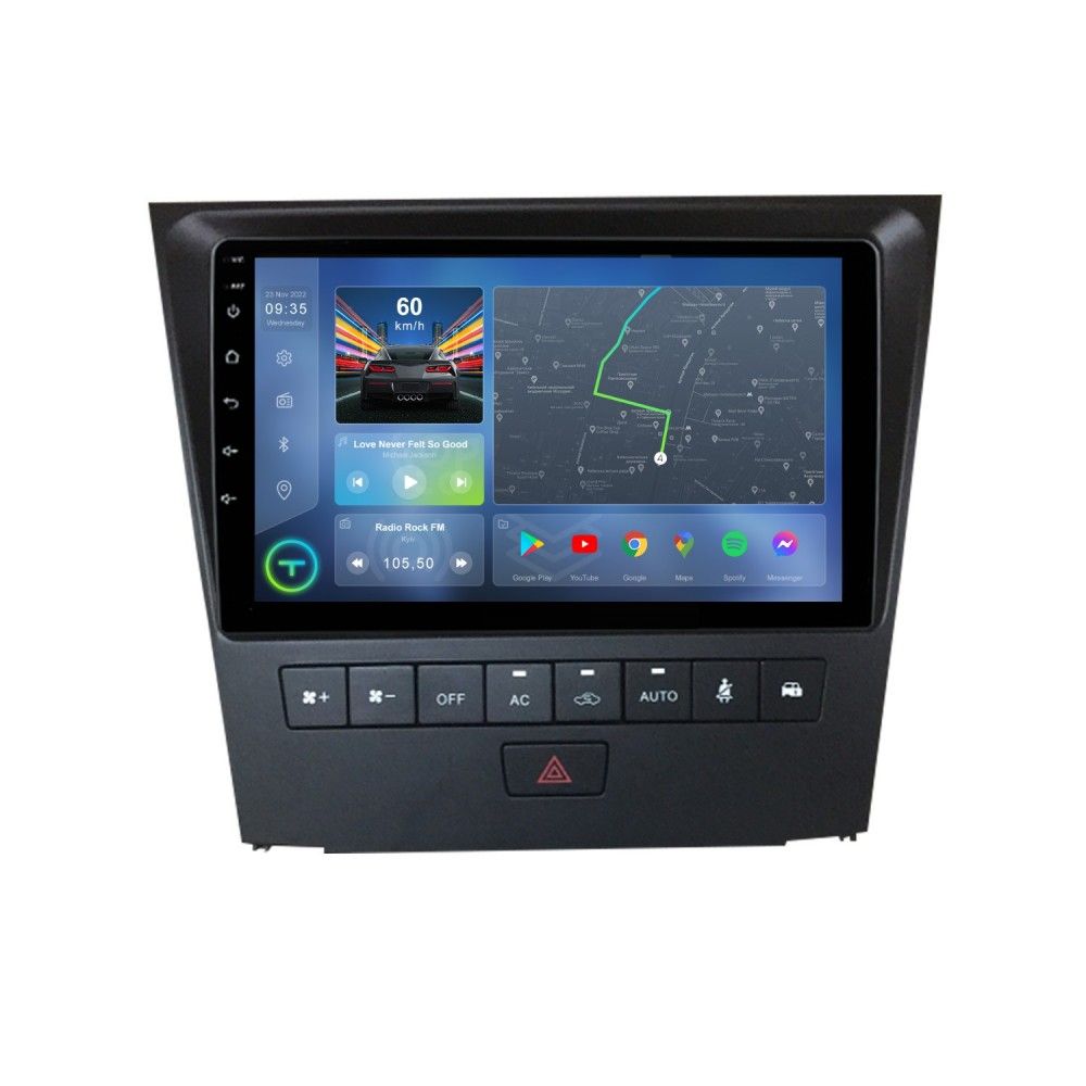 Штатна магнітола Torssen Lexus GS300 S190/GS350 04-11 FL9 4+64Gb 4G Carplay DSP