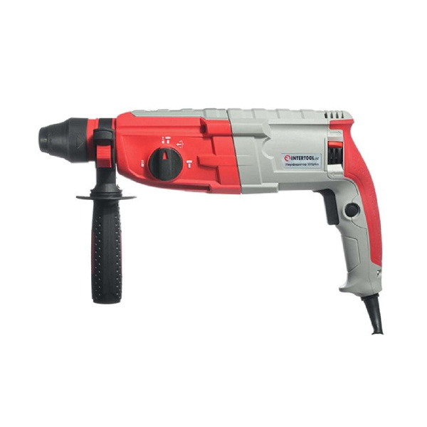 Перфоратор 1000 Вт, 3.5 Дж, 0-1300 об/мин, 0-5100 уд/мин, 3 режима, SDS plus