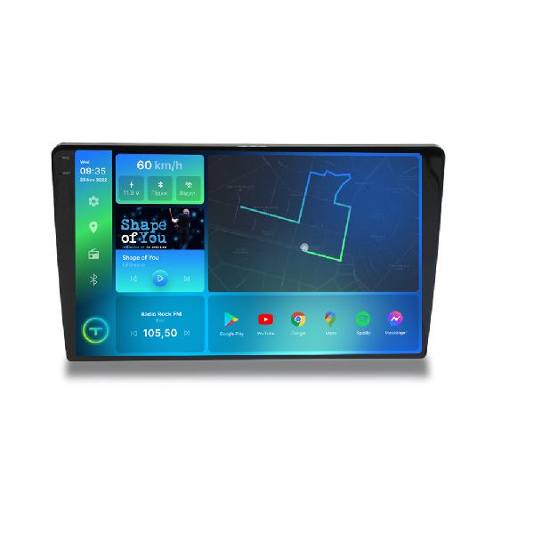 Штатна магнітола Torssen 2K Renault Duster 15-17 F9332 4G Carplay DSP