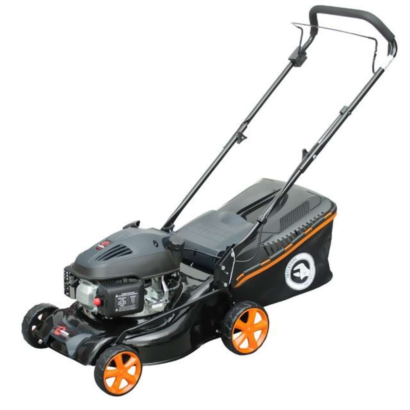 Газонокосарка бензинова 2.7 HP/2.0 кВт, ширина зрізу 420 мм INTERTOOL