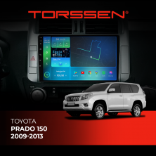 Штатна магнітола Torssen Toyota Prado 150 2009-2013 FL9 4+64Gb 4G Carplay DSP
