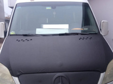 Чохол капота 2006-2013 (шкірозамінник) Mercedes Sprinter W906 2006-2018 рр.