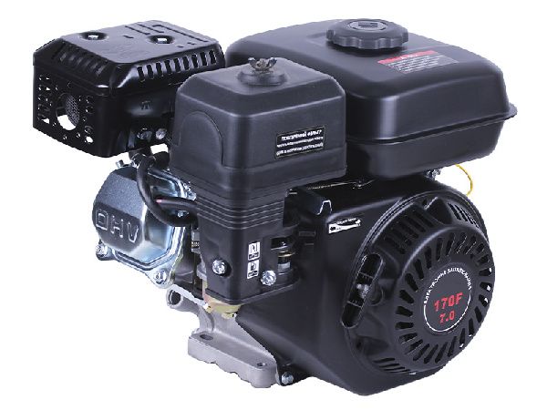 Двигун м/б 170F (7.5Hp) (вал Ø 19мм, під шпонку) + шків TТ AMG