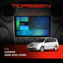 Штатна магнітола Torssen Kia Carens 2006-2012 cond F9232 4G Carplay DSP
