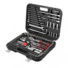 Набор инструментов 1/2 3/8 1/4, 126ед., Cr-V STORM