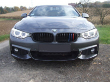 Накладки на решітку для F36 (3 шт) BMW 4 серия F32/F33/F36 2012-2020 гг.