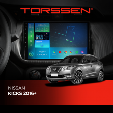 Штатна магнітола Torssen Nissan Kicks 2016+ F10432 4G Carplay DSP