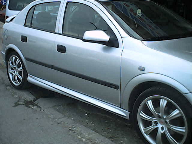 Бічні пороги Sedan (під фарбування) Opel Astra G classic 1998-2012 гг.
