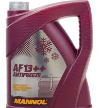 Охолоджувальна рідина (антифриз, концентрат) -80°C, 5л (AF 13++, червоний) MANNOL