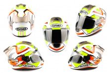 Шлем-интеграл (mod:G346) (size:L, белый) GSB