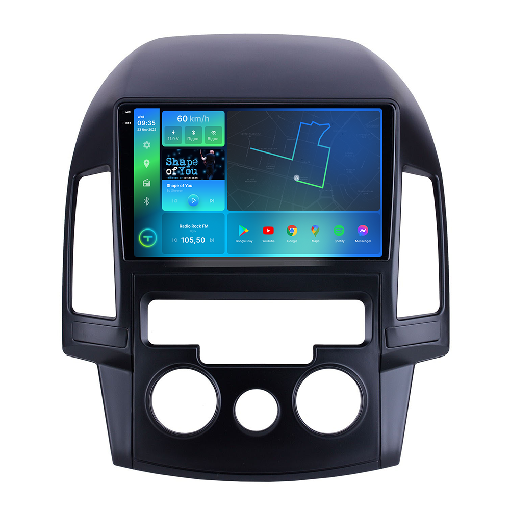 Штатна магнітола Torssen 2K Hyundai i30 2007-2012 cond F98256 4G Carplay DSP