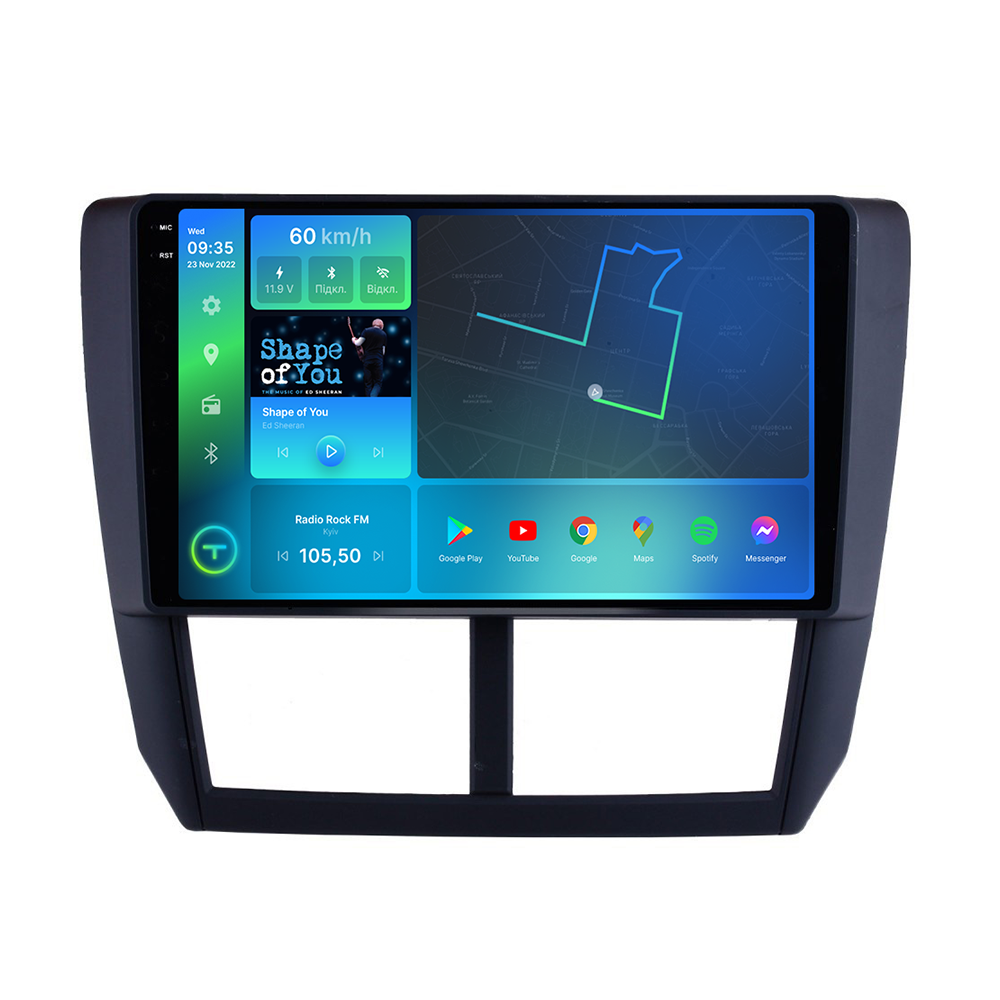 Штатна магнітола Torssen 2K Subaru Forester 09-13 F9464 4G Carplay DSP